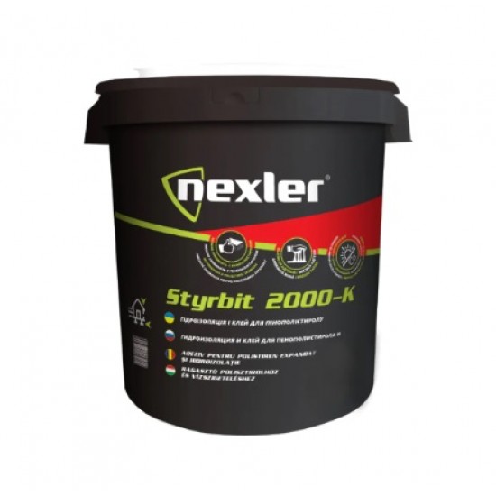 Nexler Styrbit 2000K EPS, XPS bituma līme 10kg