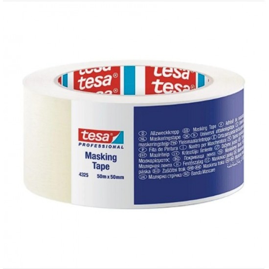 Tesa Masking Tape Krāsotāju lente, bēša, 50mm x 50m