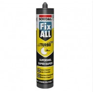 Soudal Fix All Turbo Быстро отвердевающий гибридный полимерный клей/герметик , белый, 290ml