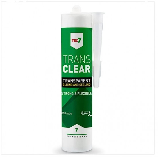 Tec7 Trans Clear Līme/hermētiķis, caurspīdīgs, 310ml