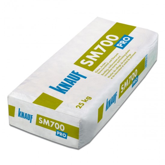 Knauf SM700 Pro Līmjava ar šķiedrām, balta, 25kg