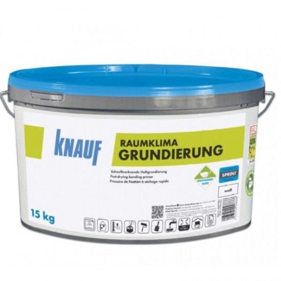 Knauf Raumklima Grundierung Iekšdarbu grunts, balta, 15kg