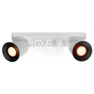 Griestu lampa ELLI, 2xGU10, IP20, balta OS-ELLI-2GU10-00-DEC GTV