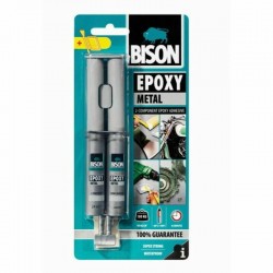 Bison epoksīdlīme metālam Epoxy Metal, 24ml