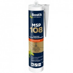 Bostik MSP 108 Smagu elementu montāžas līme, balta, 0.3L