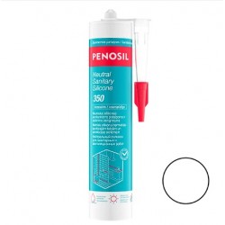 Penosil Neutral Sanitary Silicone 350 / 350c Neitrāls sanitārais silikona hermētiķis 280ml, balts