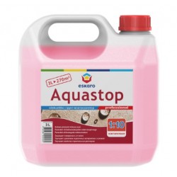 Eskaro Aquastop Professional Būvmaisījumu modificēšanai, betona grīdu un porainu virsmu gruntēšanai, 3L