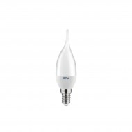 LED lampa, C30L, SMD 2835, 6400K, E14, 3.0W, AC220-240V, 160°, 260lm, 33mA LD-SMZGC30L-30 GTV