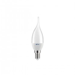 LED lampa, C37L, 4000K, E14, 10.0W, AC180-250V, 160°, 1000lm, 80mA LD-SMNC37L-10 GTV