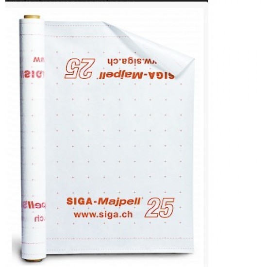 SIGA Majpell 25 3mx50m tvaika barjeras membrāna SIGA Majpell 25 3mx50m tvaika barjeras membrāna