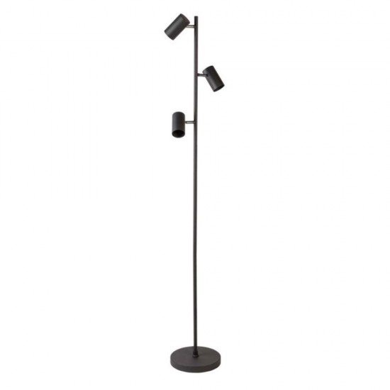 Stāvlampa VENETO, IP20, maks. 20W, 3 x GU10, melns GTV