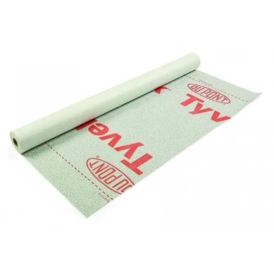 Tyvek Solid Дышащая диффузионная пленка с микрощелями , 1.5x50m, 75m2