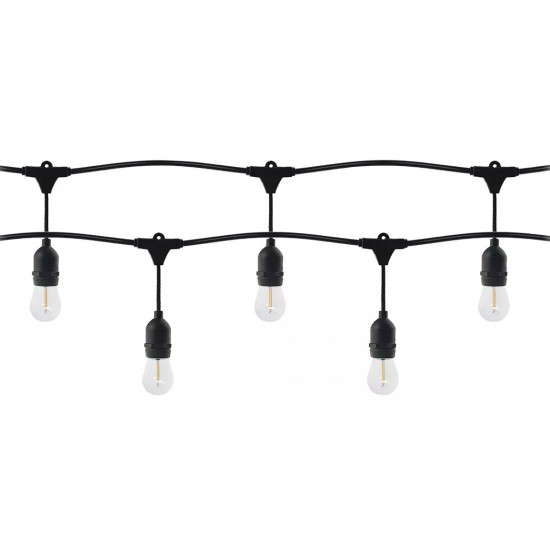 LED virtene ar spuldzēm VIRONE 10m LG-3/E27/3 IP44