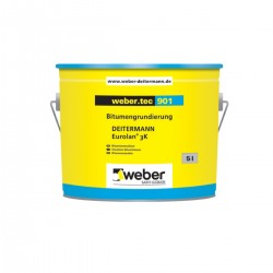 Weber Tec 901 bituma hidroizolējoša emulsija bez šķīdinātājiem, 5L