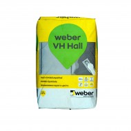 Weber VH Gray pelēka mitrumizturīga nobeiguma špaktele, 20kg