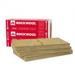 Rockwool Ventirock Super Īpaši cietas divu blīvumu pretvēja izolācijas akmens vates plāksnes 200x600x1000mm, palete 36m2