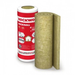 Rockwool Rockroll Akmens vate ruļļos 150x1000x3500mm, palete 122.5m2