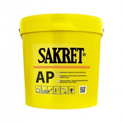 Sakret AP Gatavais akrila dekoratīvais apmetums, tonējams (biezpiens) 2mm, 25kg