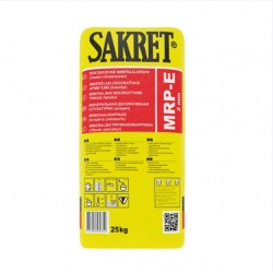 Sakret MRP-E Minerālais dekoratīvais apmetumss  3mm, 25kg