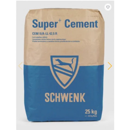 Schwenk CEM II/A-LL 42,5R (M500) Super+ Cement, 25kg