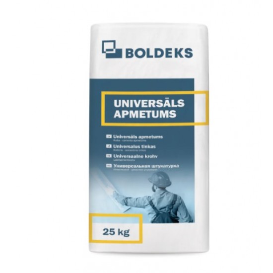 Boldeks Universāls cementa/kaļķa apmetums, 25kg