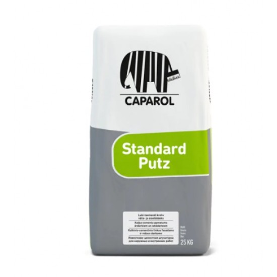 Caparol Standard Putz Kaļķa-cementa mašīnapmetums ārdarbiem un iekšdarbiem 25kg