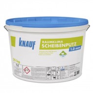 Knauf Raumklima Scheibenputz Готовая к употреблению известковая штукатурка , белая, 1mm, 25кг