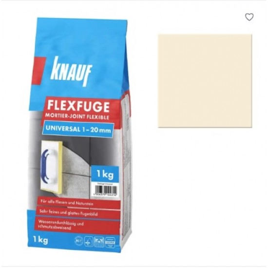 Knauf Flexfuge Universal Cementa bāzes flīžu šuvotājs, anemones, 1kg