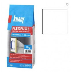 Knauf Flexfuge Universal Cementa bāzes flīžu šuvotājs, balts, 1kg