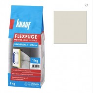 Knauf Flexfuge Universal Cementa bāzes flīžu šuvotājs, manhetena, 1kg