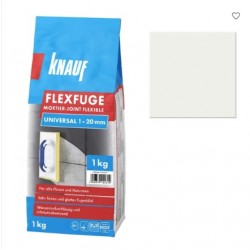 Knauf Flexfuge Universal Cementa bāzes flīžu šuvotājs, pergamona, 5kg