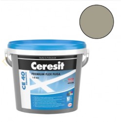 Ceresit CE 40 Elastīgs flīžu šuvotājs, cementa pelēks (12), 5kg