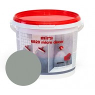 Mira 6820 Micro decor Sienu mikrocememta dekoratīvā špaktele, tērauda, 3kg