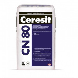 Ceresit CN 80 Ātri sacietējoša java grīdām, 5–80 mm 40mpa, 25kg