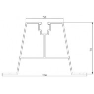 Profils trapecveida segumiem augstums 70 mm