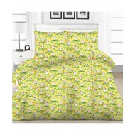 Bērnu gultas veļas komplekts 110x150 (bjazs) Aitas Yellow Komplekta izmērs 110x150, 110x150, 40x40