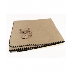 Bērnu sega RACCOON 100x140 Krāsa Bēša/Sand Izmērs 100x140