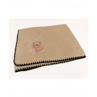 Bērnu sega TEDDY Pink 100x140 Krāsa Bēša/Sand Izmērs 100x140
