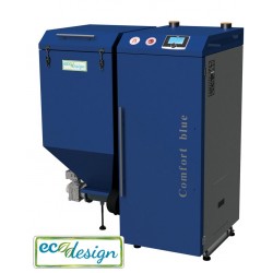 DWOREK granulu un ogļu apkures katls COMFORT BLUE - 25kW