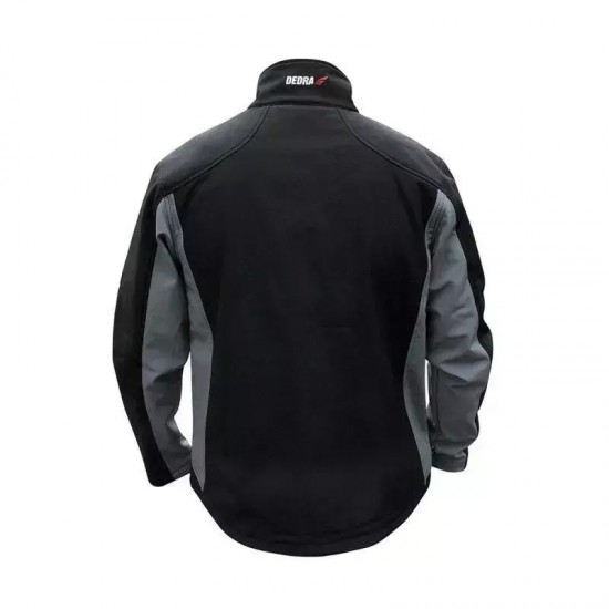 Jaka softshell, 96% poliestera + 4% elastana