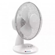 Galda ventilators, 9”, balts 30W