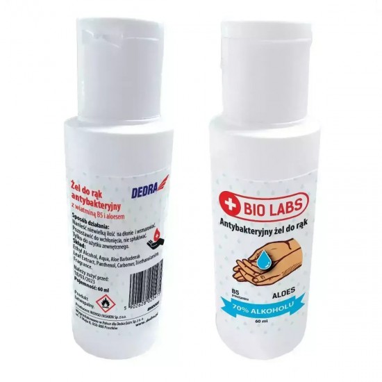 Antibakterials roku gels 60ml