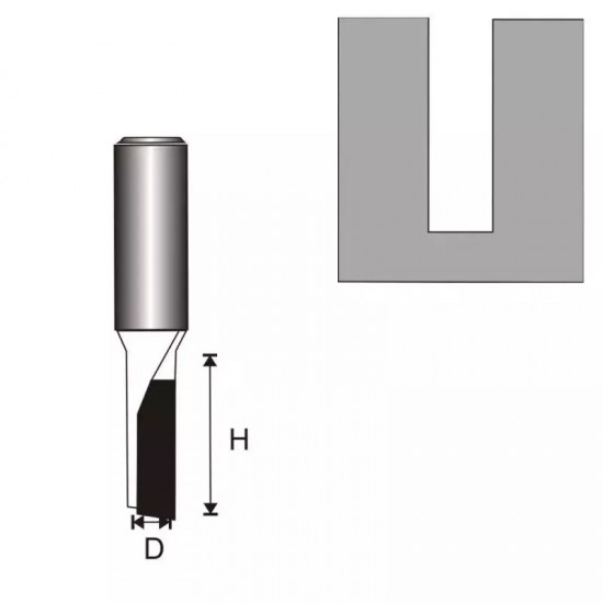 Rievu freze, kats 6, D 3,96, H 11 mm