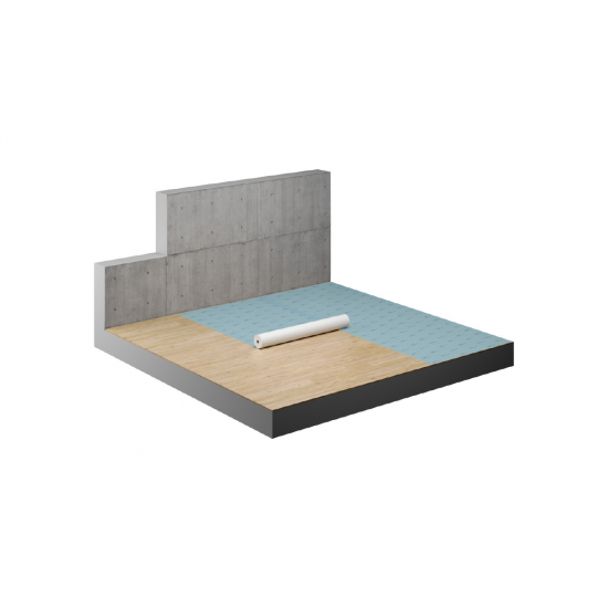 Aizsargmembrāna koka konstukcijām ALUJET Rainguard 75m2 (1.5m x 50m)