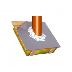 Līmlente Iekšdarbiem Un Ārdarbiem ALUJET Difutape 6cm X 25m - 6cm x 25m