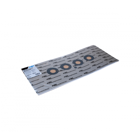 Cauruļu hermetizācijas manžete grīdai ALUJET Floorjet Manschette MSE Typ I, 4 x 45mm / 1 x 5mm