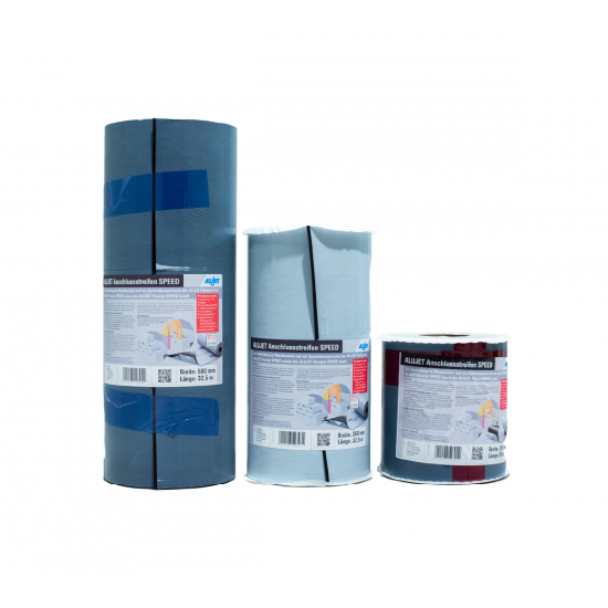 Grīdas membrāna ar līmi ALUJET Floorjet Anschlusstreifen Speed - 11,375 m2 (350 mm x 32,5 m)