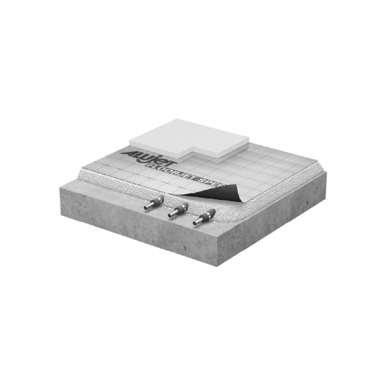 Grīdas membrāna ALUJET Floorjet Speed 75m2 (1.5m x 50m)