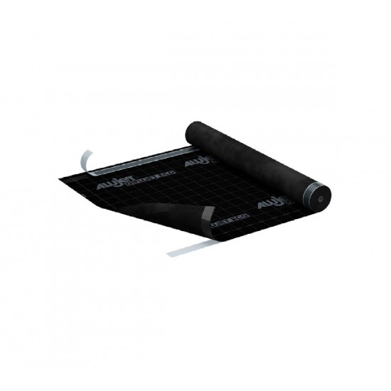 Jumta membrāna ar līmējošām malām 145g ALUJET Difujet ECO 75m2 (1.5m x 50m)