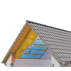 Papīra līmlente iekšdarbiem ALUJET Alucral 6cm x 40m